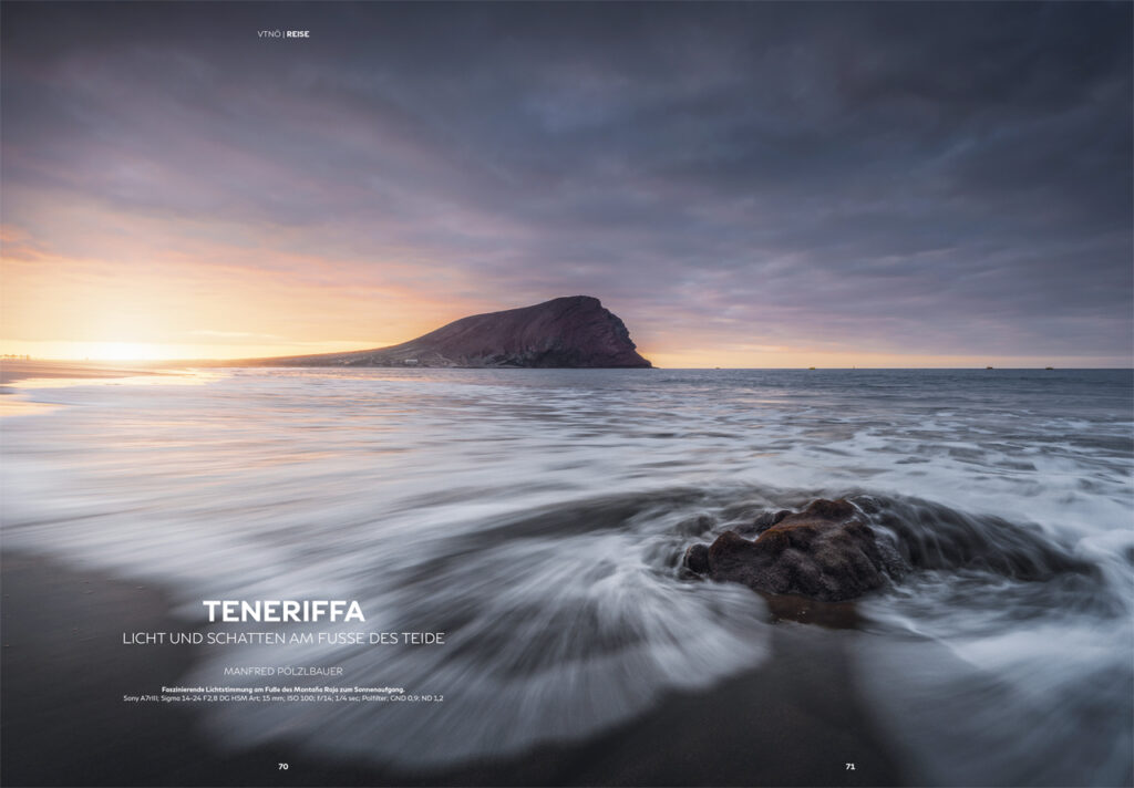 Teneriffa - Licht und Schatten am Fuße des Teide - Manfred Pölzbauer